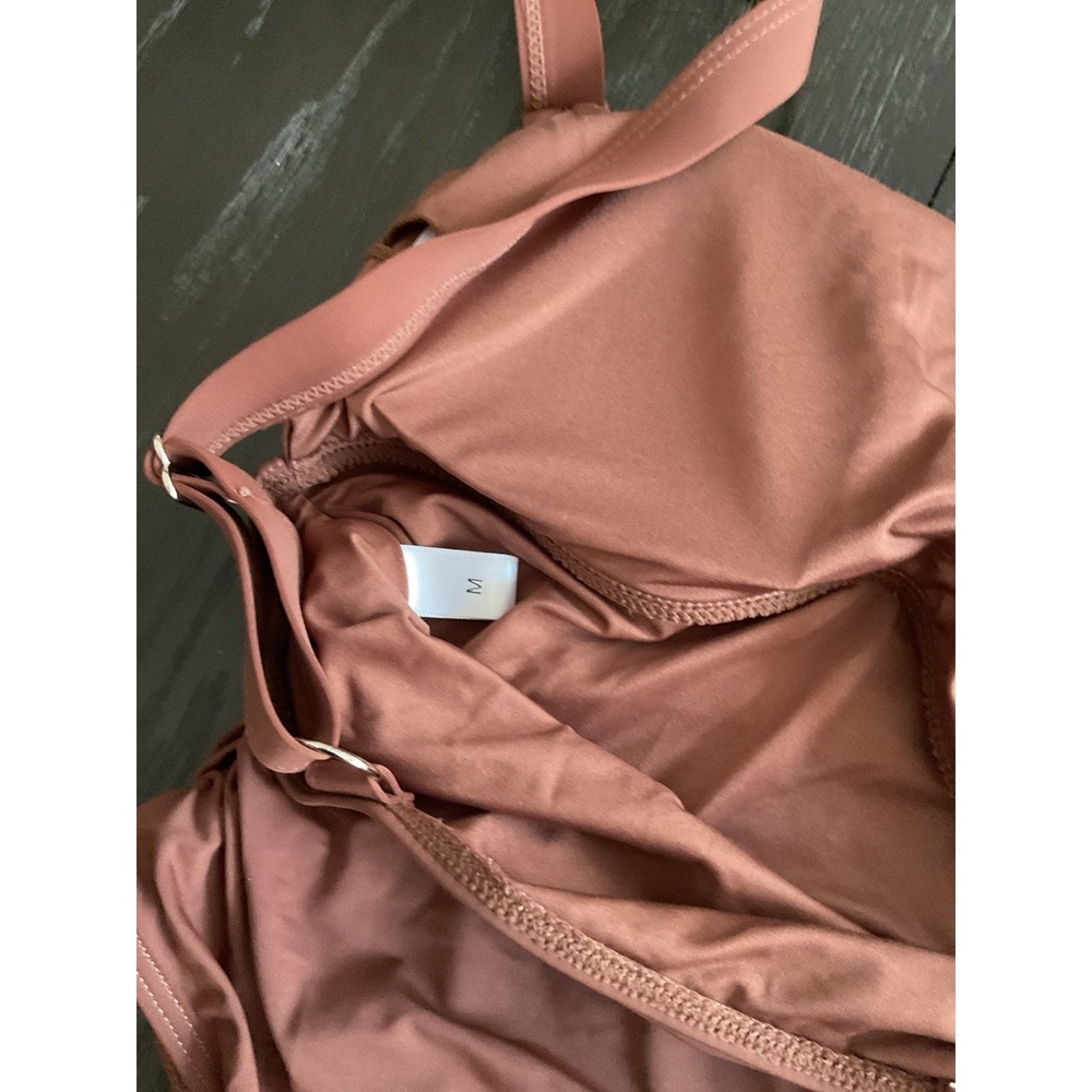 Brown one piece thong suit - Picture 3 of 3